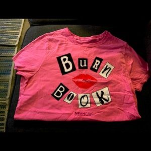 🎀 Mean Girls “Burn Book” Pink Graphic Tee 🎀